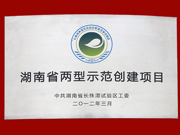 湖南省兩型示范創(chuàng)建項目
